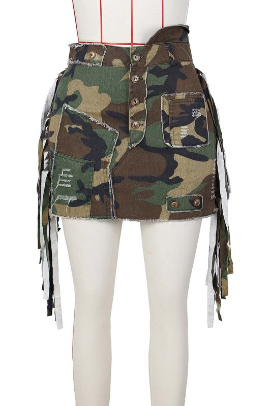 Women's Hot Camoflage Sports Skirt