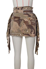 Women's Hot Camoflage Sports Skirt