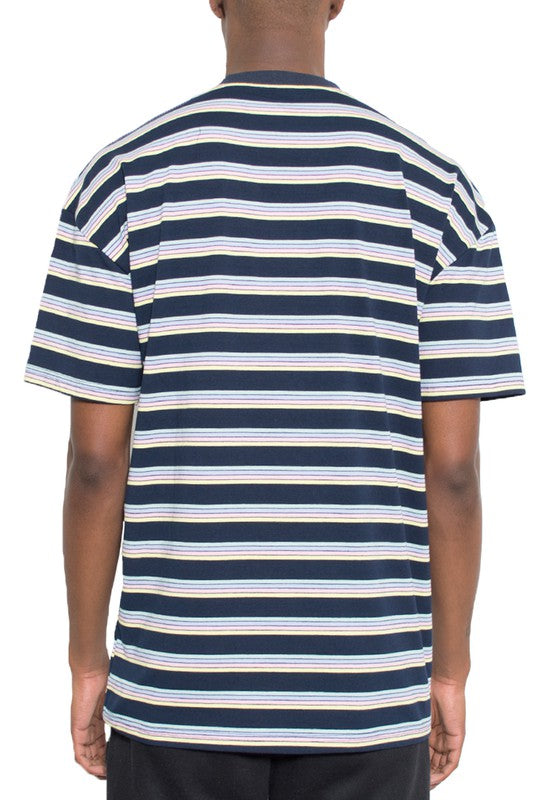 Striped Round Neck Tshirt