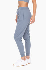 Women's Solid Pleated Front Joggers