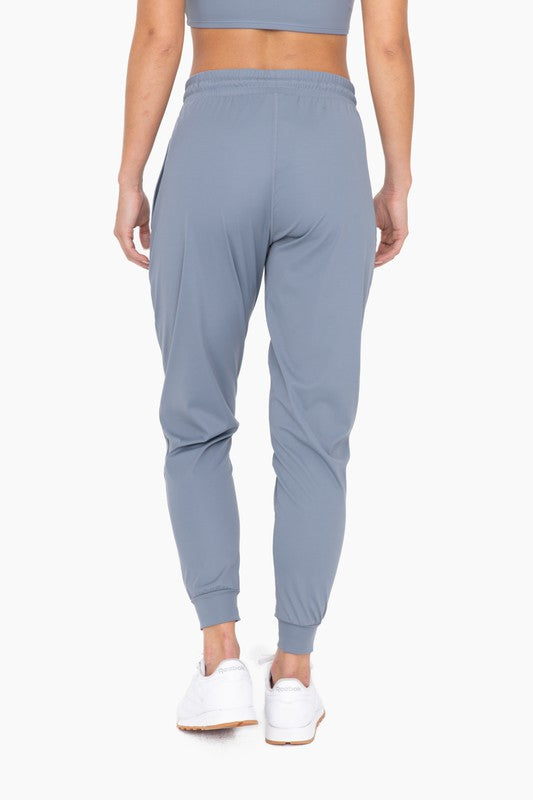 Women's Solid Pleated Front Joggers