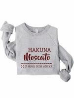 Hukana Moscato Bella Canvas Crewneck Sweatshirt