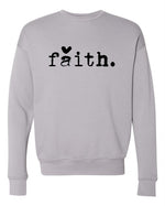 Faith Heart Premium Crewneck Sweatshirt