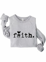 Faith Heart Premium Crewneck Sweatshirt