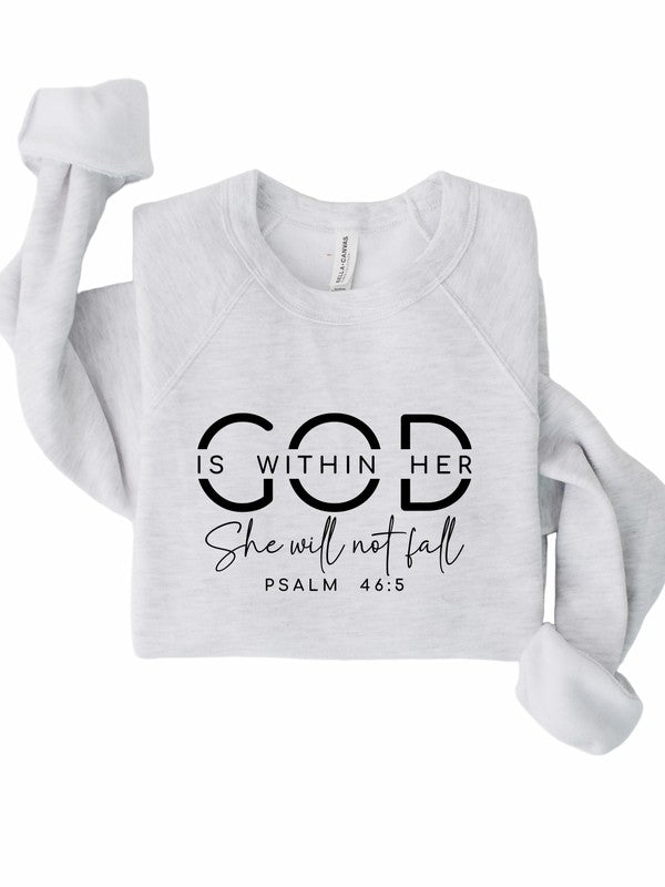 God Is W Bella Premium Sweatshirt