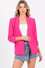 Women's Classy Open-Front Casual Blazer