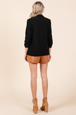 Women's Classy Open-Front Casual Blazer