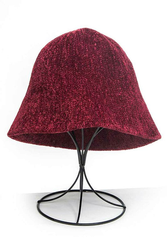 Chenille Lux Bucket Hat