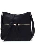 Front Zip Pocket Crossbody Bag