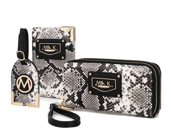 MKF Darla Snake Travel Gift Set by Mia K