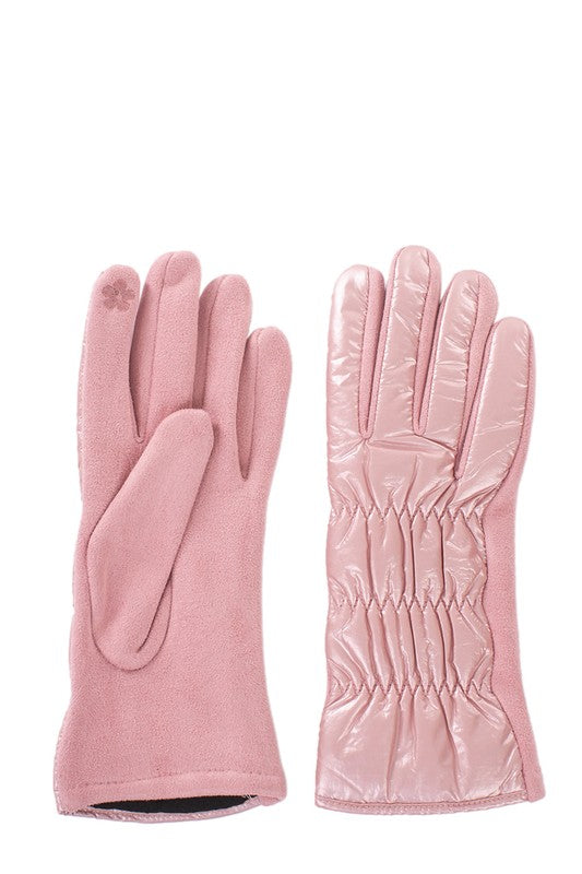 Solid Color Seritte Gloves