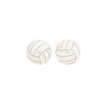 Women's Glitter Volleyball Studs