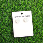 Women's Glitter Volleyball Studs