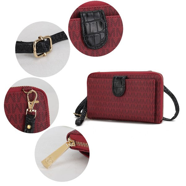 MKF Olga Smartphone and Wallet Crossbody Bag