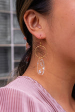 Women's Rene Earrings - Silver Foil