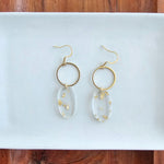 Rene Earrings - Gold Foil