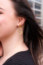 Lexi Earrings - Gold Foil