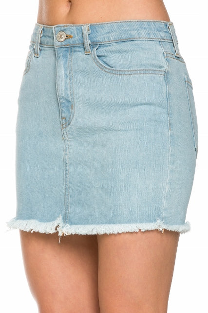 jean mini skirts