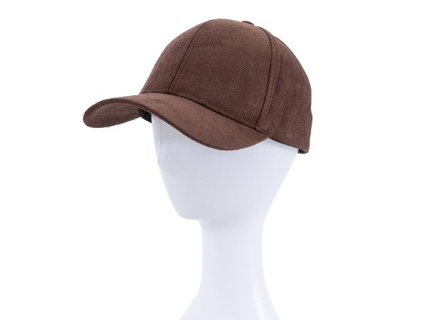 Cap Classic Suede Felt Baseball Fashion