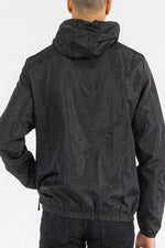 Solid Hooded Lightweight Windreaker Jacket