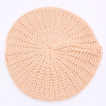 Knitted Cable knit Fashion Beret