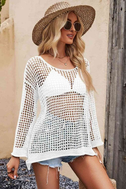 Women's Natty Openwork Cover-up