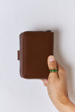 David Jones PU Leather Mini Wallet