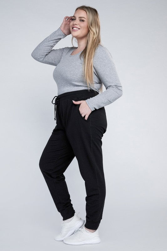 Women's Plus-Size Jogger Pants