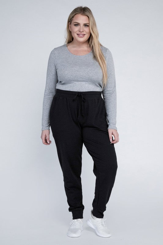 Women's Plus-Size Jogger Pants