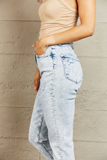 BAYEAS High Waisted Acid Wash Skinny Jeans